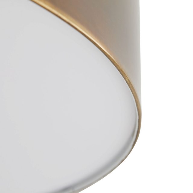 Люстра ARTERIORS TARBELL SEMI-FLUSH HERITAGE BRASS