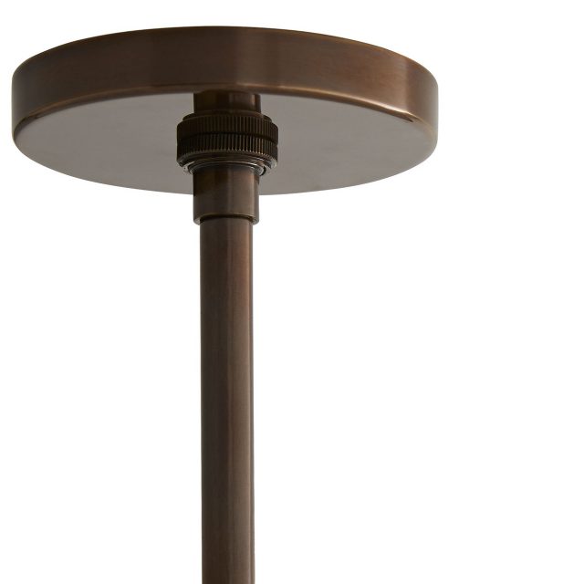 Люстра ARTERIORS TARBELL SEMI-FLUSH HERITAGE BRASS