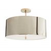 Люстра ARTERIORS TARBELL SEMI-FLUSH POLISHED NICKEL