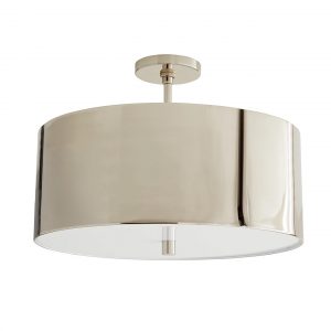 Люстра ARTERIORS TARBELL SEMI-FLUSH POLISHED NICKEL