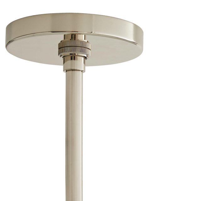 Люстра ARTERIORS TARBELL SEMI-FLUSH POLISHED NICKEL