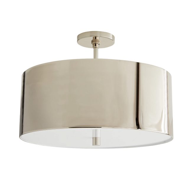 Люстра ARTERIORS TARBELL SEMI-FLUSH POLISHED NICKEL
