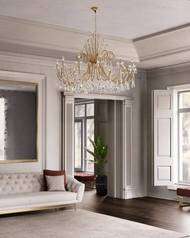 Люстра Castro Lighting CASABLANCA 10 SUSPENSION