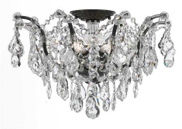 Люстра Crystorama FILMORE 5 LIGHT HAND CUT CRYSTAL
