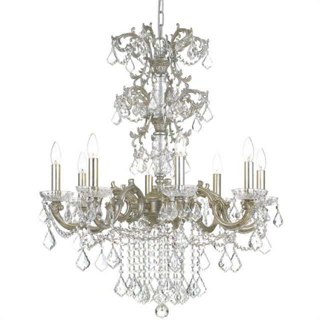 Люстра Crystorama HIGHLAND PARK 8 LIGHT CRYSTAL
