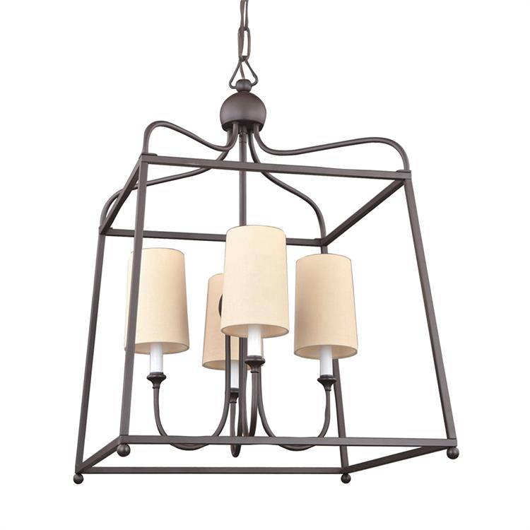 Люстра Crystorama SYLVAN 4 LIGHT DARK BRONZE