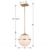 Люстра Crystorama TRUAX BRASS 12'
