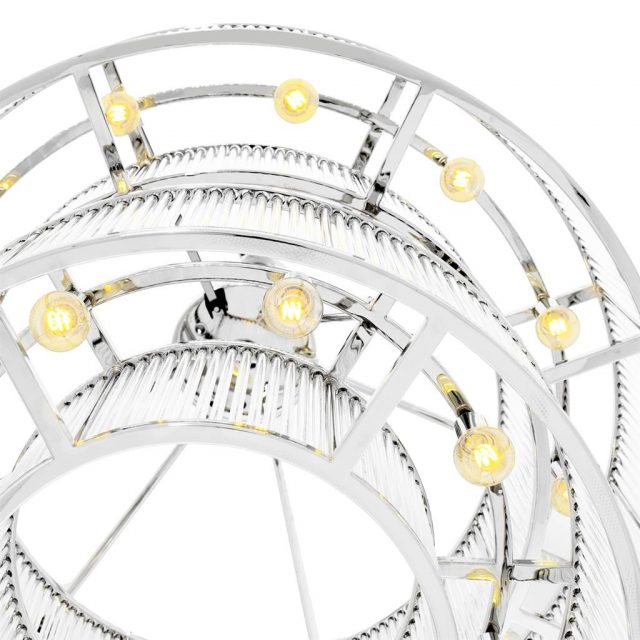 Люстра EICHHOLTZ BERNARDI NICKEL CHANDELIER