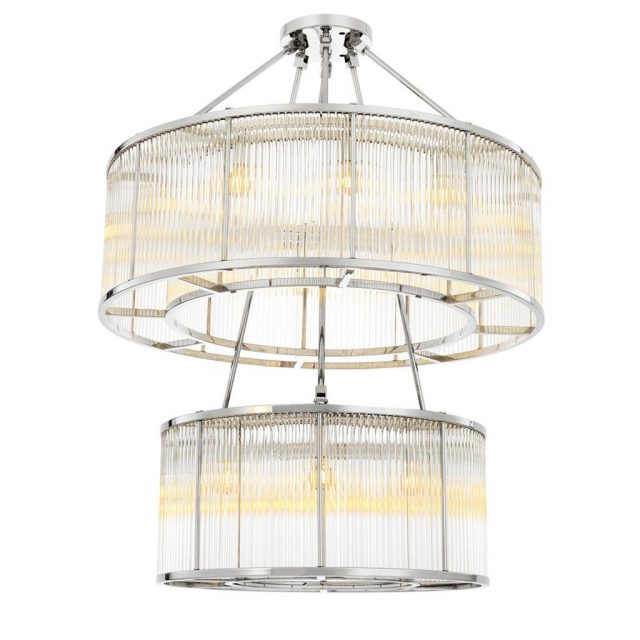 Люстра EICHHOLTZ BERNARDI NICKEL CHANDELIER