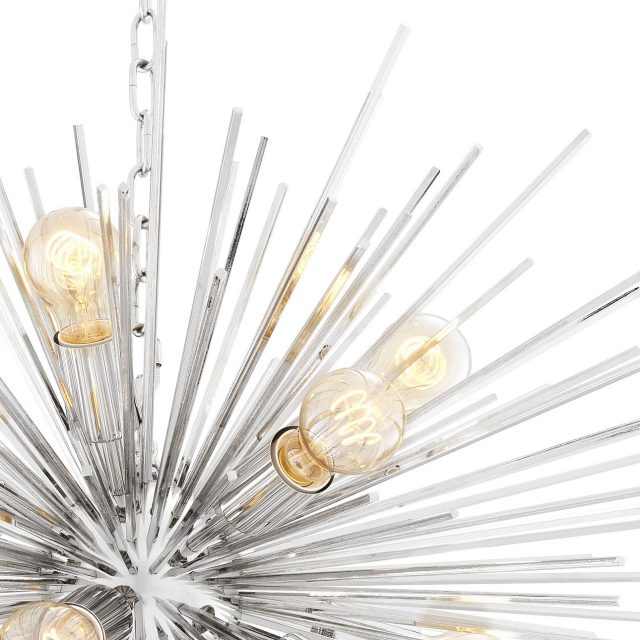 Люстра EICHHOLTZ CHANDELIER BOIVIN NICKEL