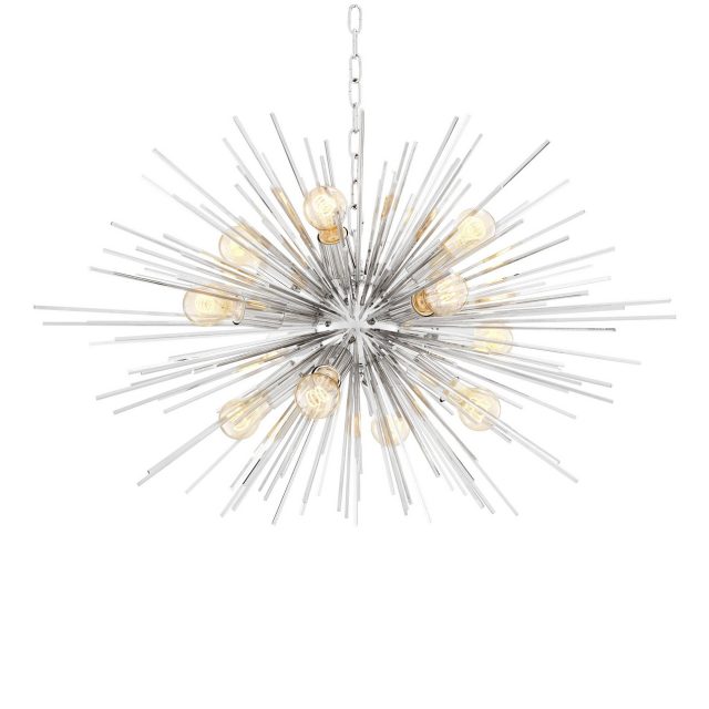 Люстра EICHHOLTZ CHANDELIER BOIVIN NICKEL