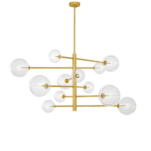 Люстра EICHHOLTZ Chandelier Argento L