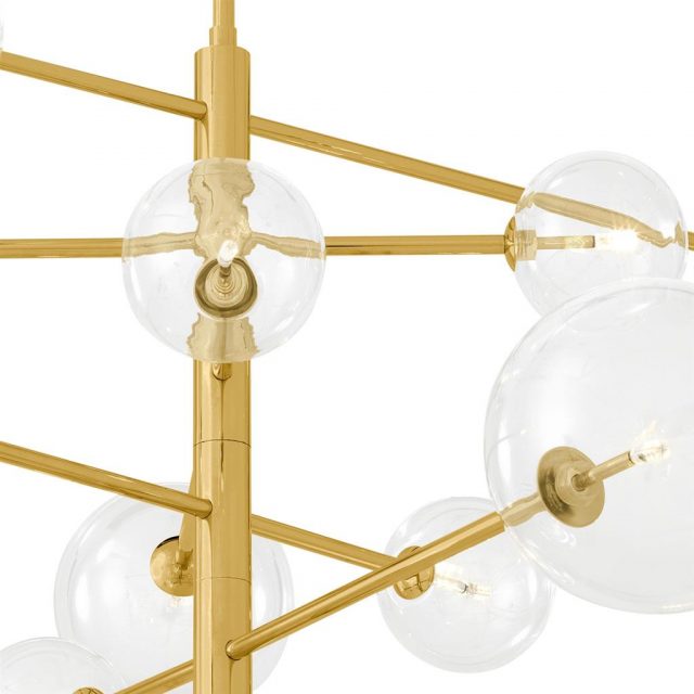 Люстра EICHHOLTZ Chandelier Argento L