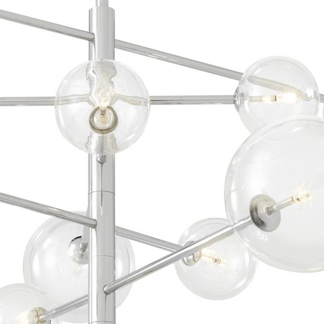 Люстра EICHHOLTZ Chandelier Argento L Silver