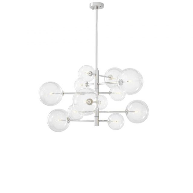 Люстра EICHHOLTZ Chandelier Argento S Silver