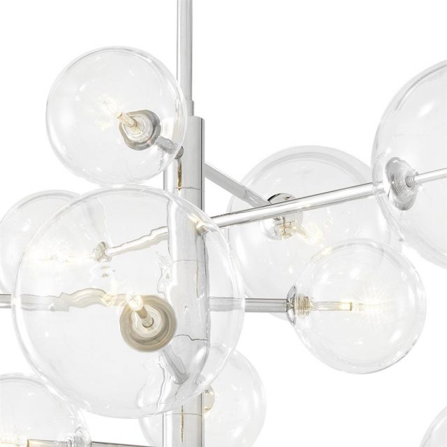 Люстра EICHHOLTZ Chandelier Argento S Silver