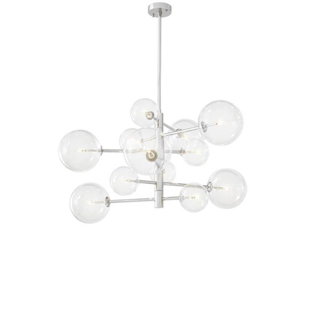 Люстра EICHHOLTZ Chandelier Argento S Silver