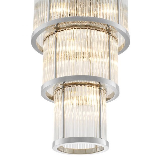 Люстра EICHHOLTZ Chandelier Avery Silver