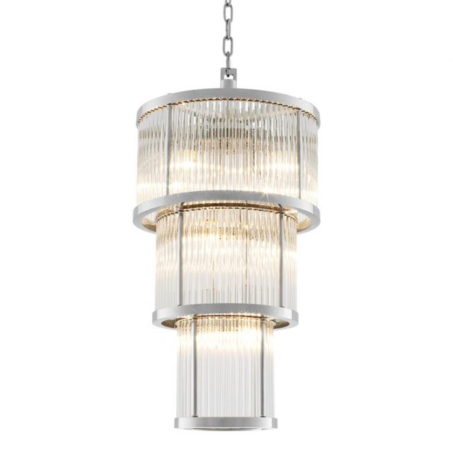 Люстра EICHHOLTZ Chandelier Avery Silver
