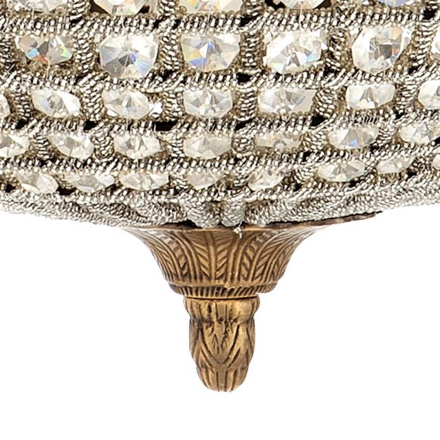 Люстра EICHHOLTZ Chandelier Kasbah Oval M Brass