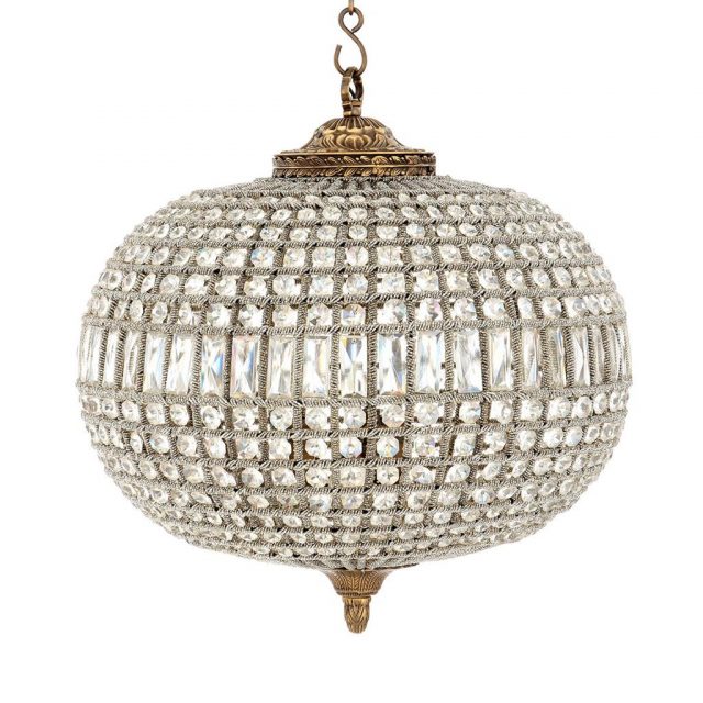 Люстра EICHHOLTZ Chandelier Kasbah Oval M Brass