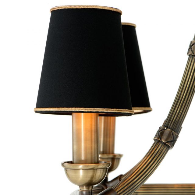 Люстра EICHHOLTZ Chandelier Moreaux L Brass
