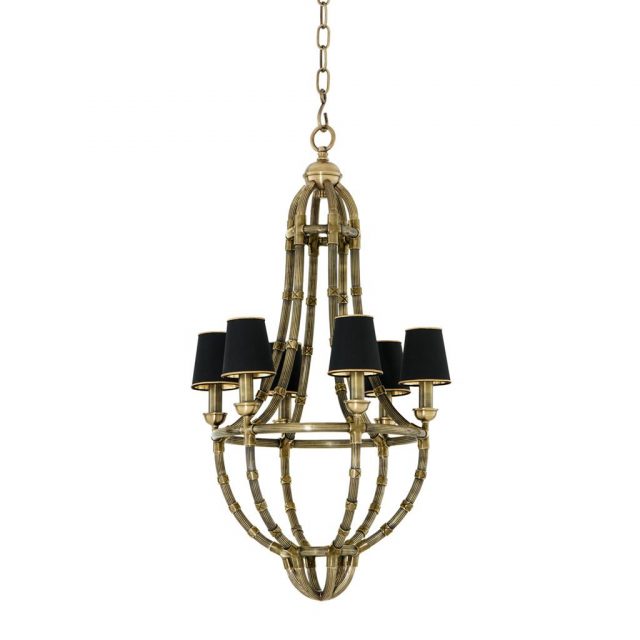 Люстра EICHHOLTZ Chandelier Moreaux S Brass