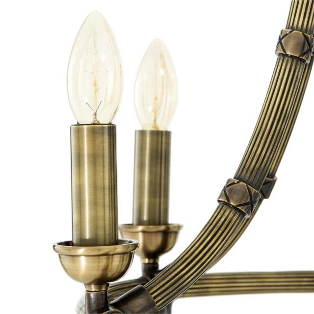Люстра EICHHOLTZ Chandelier Moreaux S Brass