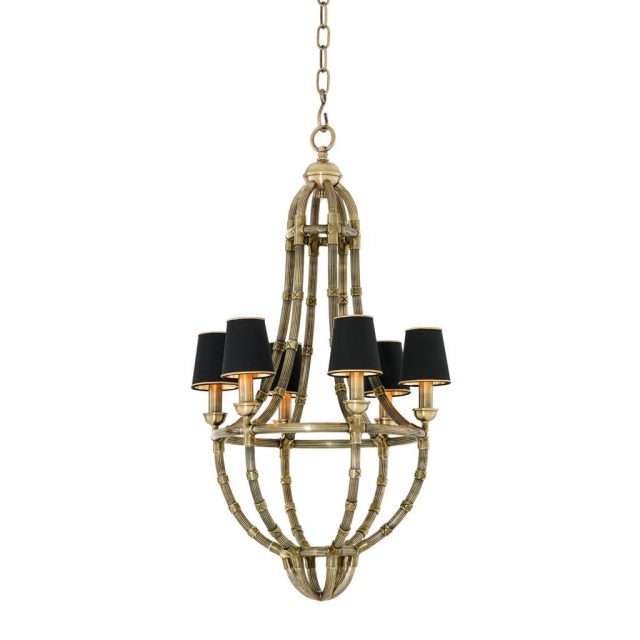 Люстра EICHHOLTZ Chandelier Moreaux S Brass