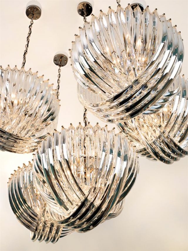 Люстра EICHHOLTZ Chandelier Murano 50 Clear