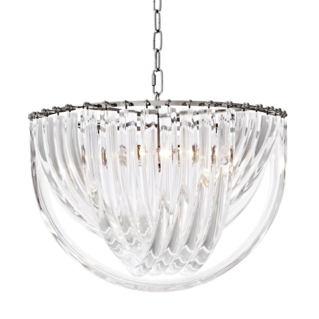 Люстра EICHHOLTZ Chandelier Murano 50 Clear