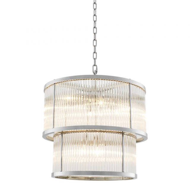 Люстра EICHHOLTZ Chandelier Pasadena Silver