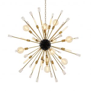 Люстра EICHHOLTZ Chandelier Tivoli L Brass