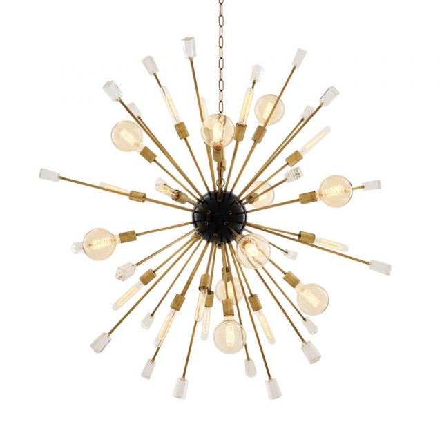 Люстра EICHHOLTZ Chandelier Tivoli L Brass