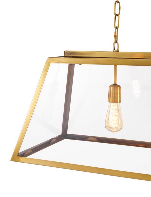 Люстра EICHHOLTZ Lamp Harpers L Brass