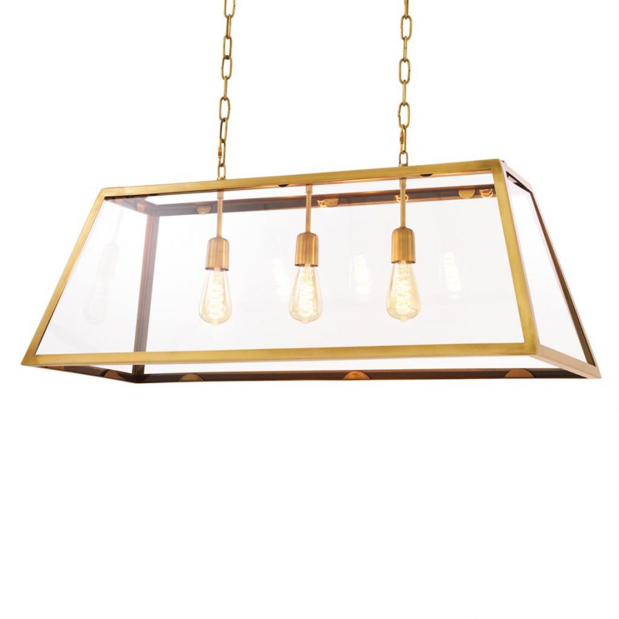 Люстра EICHHOLTZ Lamp Harpers L Brass