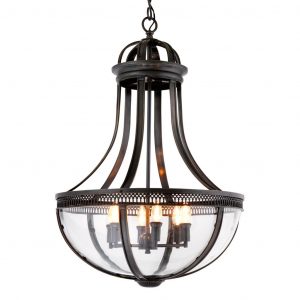 Люстра EICHHOLTZ Lantern Capitol Hill L Black