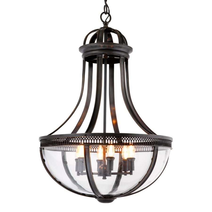 Люстра EICHHOLTZ Lantern Capitol Hill L Black
