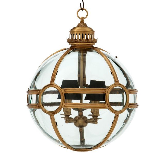 Люстра EICHHOLTZ Lantern Hagerty Brass