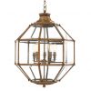 Люстра EICHHOLTZ Lantern Owen L Brass