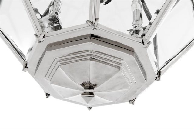 Люстра EICHHOLTZ Lantern Owen M Nickel