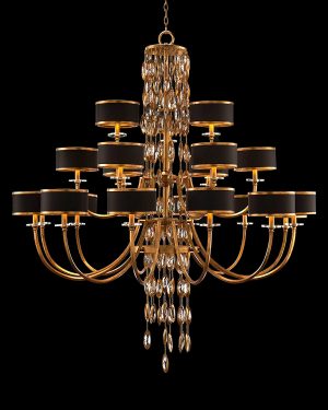 Люстра John-Richard Black Tie 21 Light Сhandelier