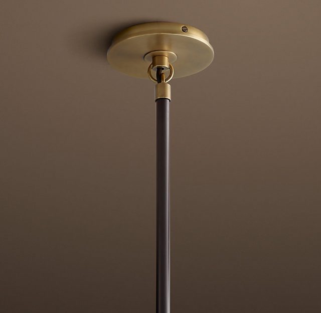 Люстра Restoration Hardware BISTRO GLOBE MILK GLASS