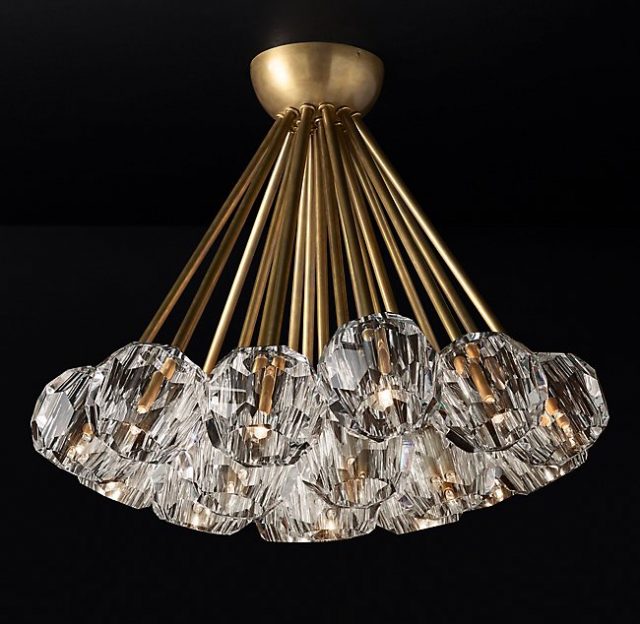 Люстра Restoration Hardware BOULE DE CRISTAL