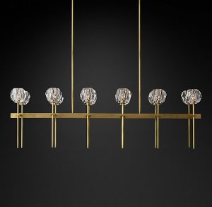 Люстра Restoration Hardware BOULE DE CRISTAL GRAND DOUBLE LINEAR