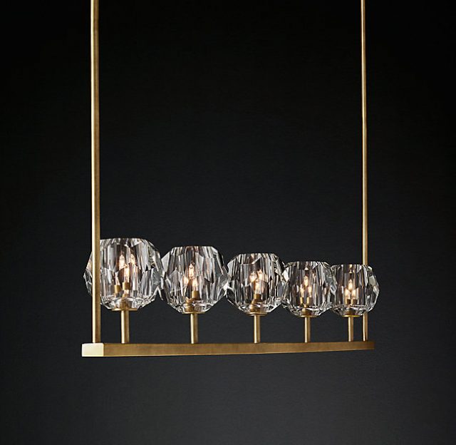 Люстра Restoration Hardware BOULE DE CRISTAL LINEAR
