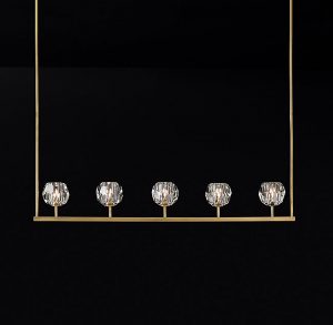 Люстра Restoration Hardware BOULE DE CRISTAL LINEAR