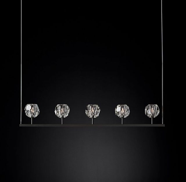 Люстра Restoration Hardware BOULE DE CRISTAL LINEAR