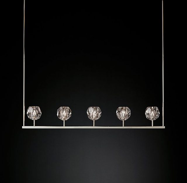 Люстра Restoration Hardware BOULE DE CRISTAL LINEAR