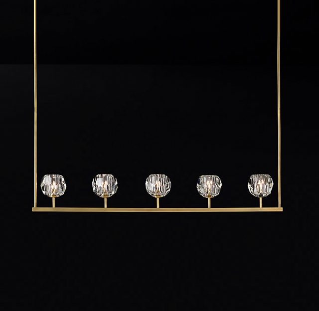 Люстра Restoration Hardware BOULE DE CRISTAL LINEAR